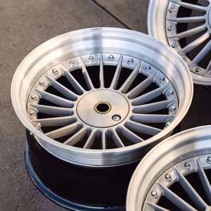 Rines Personalizados de Aleación de Aluminio Forjado de 18 y 19 Pulgadas, PCD 5x112/120, CB 74.1, Color Plata, para BMW Estilo E39 E38 E32 <span class=keywords><strong>E60</strong></span> E34 E90 E30 F10 - Product Image 4