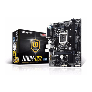 GIGABYTE GA-H110M-DS2 LGA 1151 H110 SATA 6Gb/s USB 3.0 <strong>ATX</strong> <strong>Motherboard</strong> - Product Image 1