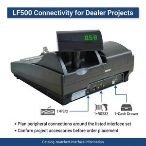 <span class=keywords><strong>Caisse</strong></span> enregistreuse Longfly LF500 d'usine, ancienne génération, 64 touches, 60 sections/postes, machine de caissier pour petites entreprises, EPOS TPV - Product Image 4