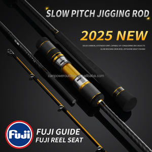 คันเบ็ดตกปลาจิ๊กกิ้งใหม่ อุปกรณ์เสริมฟูจิ วัสดุคาร์บอนไฟเบอร์ 30T คันเบ็ดตกปลาจิ๊กกิ้งแบบสโลว์จิ๊กกิ้ง สำหรับตกปลาทะเลน้ำลึก - Product Image 2