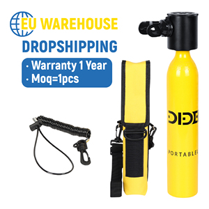 2025 EU kho vận chuyển trực tiếp Hot Bán 0.5L xách tay cao-áp lực Dot chứng nhận nhôm thép oxy Scuba Diving Tank - Product Image 4