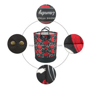 Cestas de Almacenamiento Plegables Grandes, Resistentes al Agua, Ecológicas, Duraderas, de Fieltro, Cesto para Ropa Sucia, Moderno, con Asa Resistente - Product Image 4