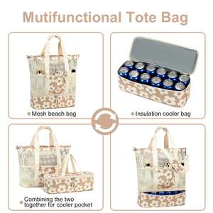 Wholesale Good Quality Cooler Tote Bag Made From Recycled Fabric Cooler Warmer Bag Daycare Travel - Product Image 4