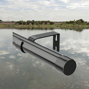 Modern <b>Single</b> Steel Decorative Pole Durable <b>Curtain</b> Rod with Wall Brackets for Living Room-Hot Sale Accessory Holder - Product Image 2