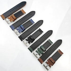 EASILIFE OEM sostituzione su misura Full Grain vera <span class=keywords><strong>pelle</strong></span> cinturini per orologi da uomo in <span class=keywords><strong>pelle</strong></span> 20mm 22mm 24mm - Product Image 4