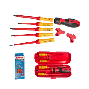 Juego de Destornilladores Aislados VDE Profesionales FIXTEC de 1000V, 8 Piezas, en Caja de Herramientas, Mayorista FHISD081, Juego de Destornilladores FHISD08 - Product Image 3