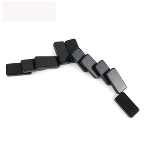 Tùy Chỉnh Thân Thiện Với Môi Melamine Chất Liệu Màu Đen Domino Thiết Lập 4006 Kích Thước Vàng Dot Domino Gạch Từ Domines Nhà Máy - Product Image 5