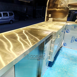 High Quality Eco-Friendly Rust Resistant <strong>Fast</strong> <strong>Food</strong> Mobile Coffee Pizza <strong>Food</strong> <strong>Trailer</strong> Fully Equipped Great Price - Product Image 4