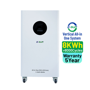 Système hybride solaire hors réseau ESUN 3,6 kW tout-en-un avec batterie 5 kWh 8 kWh pour usage domestique et commercial ES-3,6KW tout-en-un - Product Image 1
