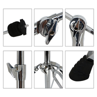 G410 HEBIKUO Hot-sale High Quality Hi Hat Stand Adjustable Cymbal Stand Suitable for a Jazz Drum Kit Accessories