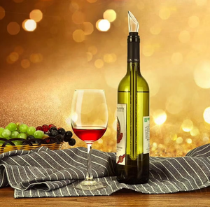 Popular Enfriador de Botellas de Vino de Acero Inoxidable 3 en 1 con Aireador y Vertedor - Product Image 4