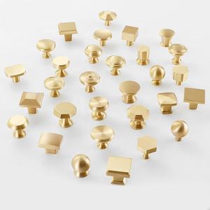 Offre Spéciale or meubles tiroir tirer la poignée de cuisine cabinet boutons en laiton - Product Image 1