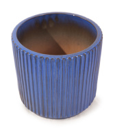 Maceta de Cerámica Artística Esmaltada Ecológica, Color Vibrante, Transpirable, Anti-Pudrición de Raíces, con Orificio de Drenaje