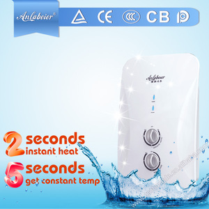 Iso9001, el mejor calentador de agua eléctrico sin tanque, pantalla de temperatura LED, perilla de Control de plástico para el hogar, Hotel, certificado CE CB - Product Image 4