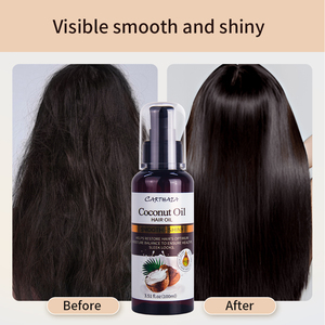 ราคาขายส่ง เซรั่มบำรุงผมมะพร้าวขนาดมินิ 100 มล. เนื้อเนียน เงางาม สำหรับผมเสีย - Product Image 3