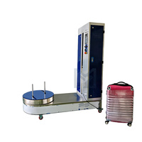 Machine d'emballage de bagages durable avec des pièces fiables, adaptée à une utilisation à haute fréquence dans les lieux publics