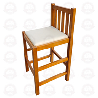 Silla de Comedor de Madera Personalizada, Silla Tapizada en Tela, Muebles para Hoteles y Restaurantes OEM