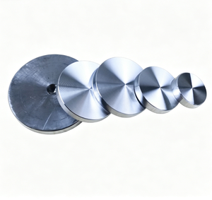 Espaciadores Mecanizados por CNC Personalizados, Discos Decorativos de Aluminio, Tapas Resistentes para Patas de Gabinetes, Almohadillas de Acabado para Mesas de Vidrio, para Muebles de <span class=keywords><strong>Hotel</strong></span> - Product Image 1