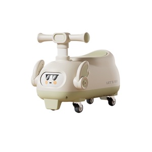 Trottinette bébé - tricycle antidérapant à quatre roues avec musique et lumières - voiture jouet pour bébé - véhicule enfant changeant de visage - Product Image 1