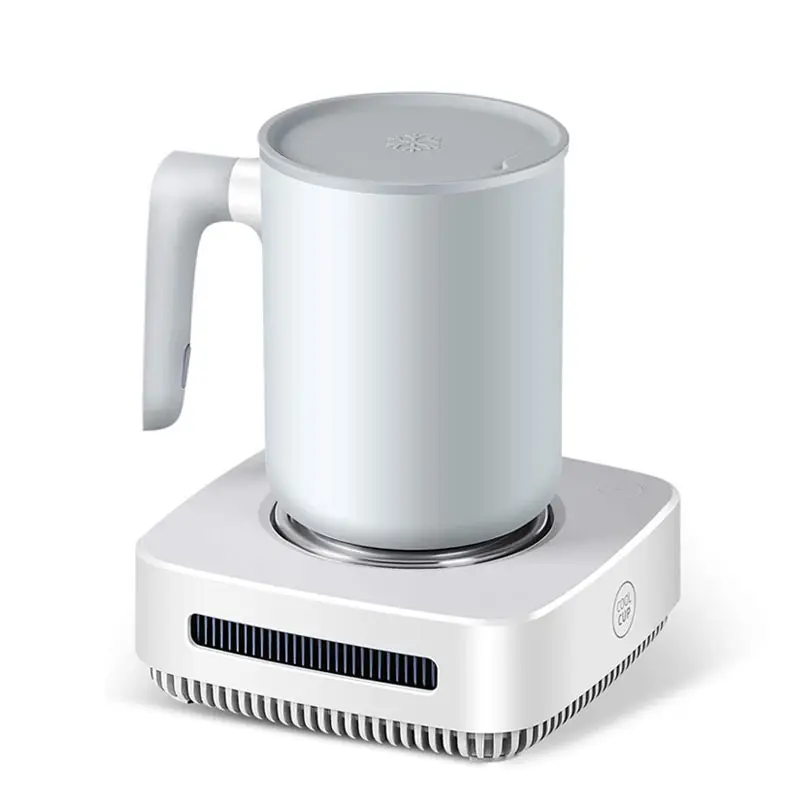 كوب ذكي مبرد كوب كوب مدفئ مكتب منزلي استخدام التدفئة الكهربائية تبريد طبق المشروبات للقهوة والبيرة والحليب والمشروبات المياه