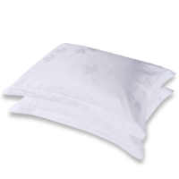 Parure de lit en coton ajustée 200TC, tissée, couleur unie, 4 pièces, personnalisable, écologique, pour hôtel