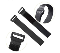 Correa de gancho y bucle de cable prémium personalizada, 20mm x 500mm