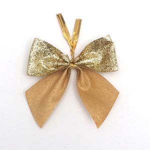 Noeuds bordeaux pour arbre de Noël, noeuds brillants <span class=keywords><strong>rouge</strong></span> foncé, ornements pour arbre de Noël, noeuds pour emballage cadeau, décoration rustique pour les fêtes - Product Image 2