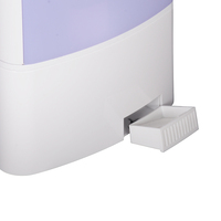 Humidificateur ultrasonique à rotation 360°, capacité 3L, fonctionnement silencieux, design portable pour la maison et l'hôtel