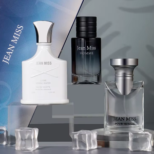 Set de Perfume en Botella de Vidrio Minimalista, Aroma Fresco Moderno con Base Cítrica, Fragancia Masculina <span class=keywords><strong>Vintage</strong></span>, Ecológica, Duradera y Natural - Product Image 2