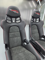 Hochwertige Leichtgewichtige Carbon-Faser Rennsitze für Porsche 911 Carrera 4S 997.1 997.2 GT2 GT3 RS Vollständig aus Leder