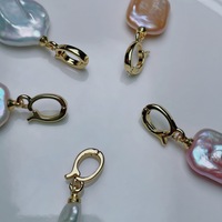 Pendentifs en perles baroques tendance pour la fabrication de colliers DIY, breloques en perles naturelles de haute qualité