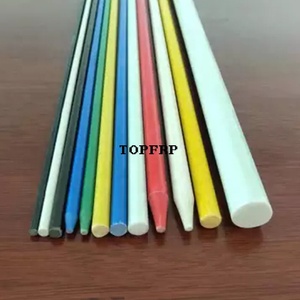 Black Fiberglass <b>Rod</b> FRP Pultruded Round Bars - Product Image 6