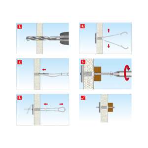 Tapón de pared TOX Cavity Spagat Plus M6 - Product Image 4