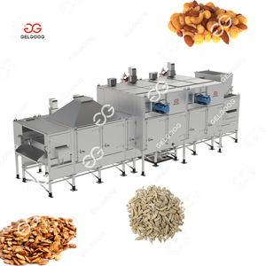 Courroie transporteuse continue torréfacteur <span class=keywords><strong>de</strong></span> fèves <span class=keywords><strong>de</strong></span> cacao éplucheur noix torréfaction épluchage cacahuètes grillées et <span class=keywords><strong>salées</strong></span> faisant la machine pour cacahuètes - Product Image 5
