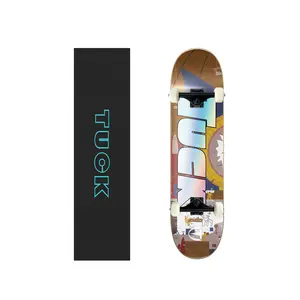 7 Ply Chinese Maple Complete Skateboard Custom Complete Skateboard And Skateboards For Adults Complete