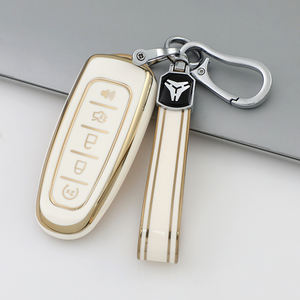 Carcasa de TPU suave de primera calidad para llave de coche, carcasa para Ford 2011 2012 2013 EDGE Lincoln Navigator, llaveros, llavero, <span class=keywords><strong>bolsa</strong></span> directa de fábrica - Product Image 4