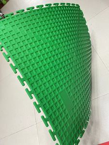 Baldosas de PVC entrelazadas para interiores y exteriores, resistentes al desgaste, para pisos modulares de garaje. - Product Image 3