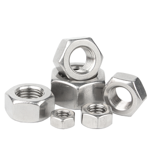 201 thép không gỉ Hex hạt loại gb52 hình lục giác hạt đặt M1.6 M2 M2.5 M3 M4 M5 M6 M8 M10 M12 M14 <span class=keywords><strong>M16</strong></span> M18 M20 M22 M24-M48 - Product Image 3