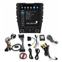 Lecteur multimédia vertical Android 13 Tesla de 10,4 pouces pour Ford Edge 2015, CarPlay sans fil, navigation GPS, WiFi, vidéo automobile
