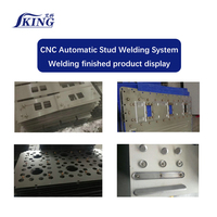 Sistema de Soldadura de Pernos Automático CNC IKING, Soldador de Pernos CNC de Alta Precisión con Múltiples Cabezales para Piezas Integradas en Estructuras de Acero