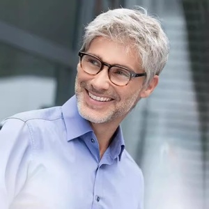 Perruque synthétique courte et volumineuse pour hommes européens et américains, en fibre haute température, sans dentelle, fabriquée à la machine, permable et colorable - Product Image 3