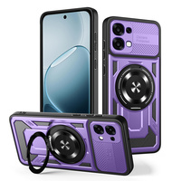 Lichicase Chargeur sans fil stable avec béquille anti-gravité Accessoire mobile pour OPPO Reno 15 15C 15F Coques de téléphone