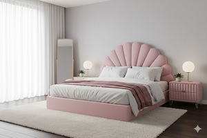 เตียงควีนไซส์/คิงไซส์/ทุกขนาดนุ่มและสบายพร้อมคุณสมบัติยกแก๊สที่ปรับได้ดีไซน์ทันสมัยหรูหรา - Product Image 4