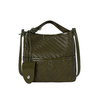 Sac à bandoulière tissé doux et tendance pour femme, idéal pour les sorties, les vacances, les rendez-vous et le shopping