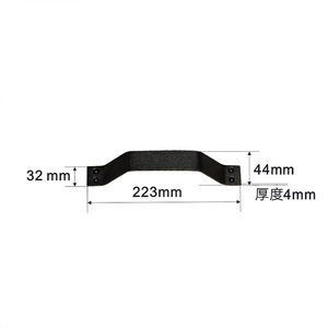 <span class=keywords><strong>Grossiste</strong></span> RHETECH Poignée de porte rustique pour portes de grange Hangars de garages Portes <span class=keywords><strong>en</strong></span> acier avec bords lisses Poignée de porte de grange classique - Product Image 4