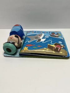 Mềm Bé Cuốn Sách & Tắm Đồ Chơi 3 PC Biển Phiêu Lưu Đọc & Chơi Set Cá Mập Cướp Biển Biển Không Thấm Nước EVA Mềm Trang Dễ Thương Phim Hoạt Hình Cuốn Sách Tắm - Product Image 5
