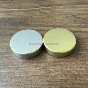 Nắp kim loại đen mờ vàng 38/400 45/400 53/400 58/400 70/400 89/400, chất liệu thiếc, dùng cho lọ và hũ đựng thực phẩm bổ sung - Product Image 5