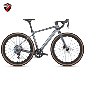 Bicicletta Gravel X in Fibra di Carbonio a Basso Prezzo, Bestseller, con Freno Wireless a 13 Velocità, Ruote 700C 40C, per Pendolari e Uso Esterno - Product Image 1