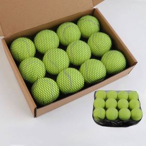Balles de tennis pour animaux de compagnie en caoutchouc sportif avec logo personnalisé, écologiques, haute élasticité et durabilité, parfaites comme cadeau promotionnel pour chiens - Product Image 3