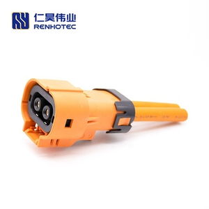 Система электромобиля 2pin 6 мм Пластиковый Прямоугольный штекер локтевой разъем <span class=keywords><strong>Ip67</strong></span> PHEV разъем 100A - Product Image 3